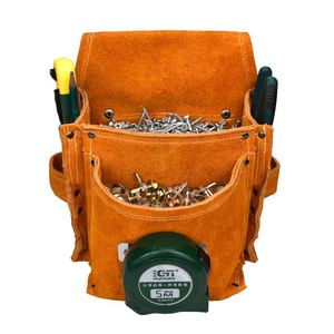Premium Adjustable Waist Tool Bag Carpenter Tool Rig with Carry Handles <b>Gift</b> for Men Multi Purpose Storage Bag for Outdoor - Product Image 1