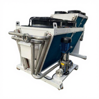 Unité de refroidissement par condenseur industriel refroidi par air pour système de stockage d'énergie par batterie (BESS) conteneurisé, gestion thermique HVAC