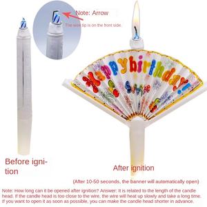 Striscione a sorpresa divertente creativo delle celebrità <span class=keywords><strong>di</strong></span> Internet che desidera una candela decorativa per torta <span class=keywords><strong>di</strong></span> <span class=keywords><strong>compleanno</strong></span> con cera <span class=keywords><strong>di</strong></span> paraffina fatta a mano - Product Image 5