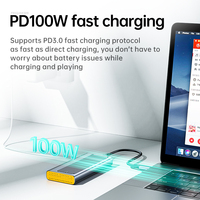 Hub USB C 6 en 1 avec sortie USB 10Gbps HDTV 4k 60Hz PD100W Adaptateur multi-ports Station d'accueil pour tablette portable