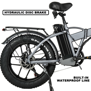 Vélo électrique de type pliable <span class=keywords><strong>750W</strong></span> 7 vitesses 48V vélo de route de ville de montagne vélo à suspension pneumatique e vélo entrepôt européen - Product Image 3