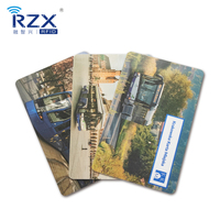 Transport-Bus-Metro-Karte UID Gedruckt 13,56 MHz MIFARE Plus X 2K 7Byte Smart Chip RFID-Karte