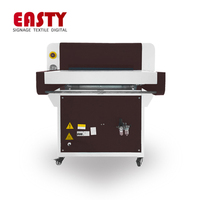 Máquina de Estampagem a Quente Pneumática Automática Easty para Fusão de Tecidos e Vestuário