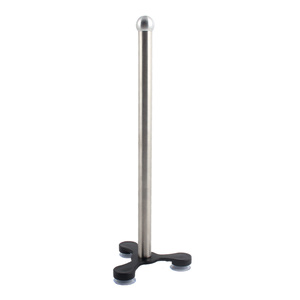 Modern Stainless Steel <b>Kitchen</b> <b>Paper</b> Towel Holder Suction Cup Vertical Dish Cloth Drying Stand Rag Countertop Storage Rack - Product Image 1