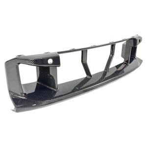 Grille inférieure de pare-chocs avant en fibre de carbone sèche de style OE pour BMW G87 M2 2023 2024 - Product Image 3