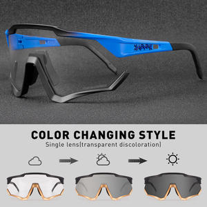 Lunettes <span class=keywords><strong>de</strong></span> cyclisme photochromiques Lunettes <span class=keywords><strong>de</strong></span> cyclisme d'extérieur UV400 Lunettes <span class=keywords><strong>de</strong></span> vélo VTT Lunettes <span class=keywords><strong>de</strong></span> <span class=keywords><strong>sport</strong></span> pour femmes et hommes 4 verres - Product Image 5