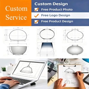 Đèn thả pha lê hình cầu đơn giản hiện đại, đèn chùm thủy tinh opal, chụp đèn hình cầu cho phòng khách, phòng ngủ - Product Image 2