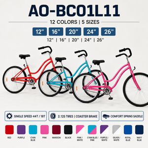 <b>Cheap</b> Single Speed Low Beach Cruiser Bike / Wholesale Cruiser City Bike - Product Image 5