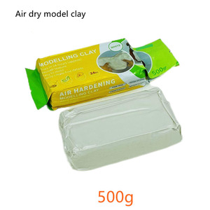 Xinyiart 500G Pâte à modeler auto-durcissante blanche et rouge pour l'art, l'artisanat, les enfants et les adultes - Product Image 5