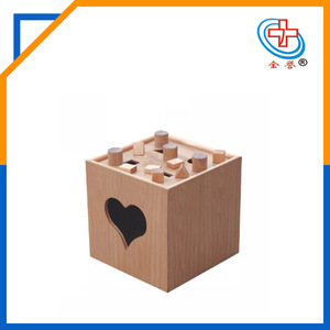 ลูกบาศก์ไม้จินยูสำหรับเด็ก ของเล่นฝึกพัฒนาการทางปัญญา ขนาดเดียว - Product Image 4