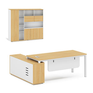 中国工場プロフェッショナル多機能コンピュータワークステーションモダンゲームデスク耐久性キャビネットボステーブル用ホットアイテム - Product Image 5