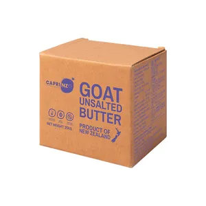 Pure Food Butter Großhandels preise Aromatisierte Ziege Ungesalzene Butter 25kg Natürliche neuseelän dische reine Ziegen creme