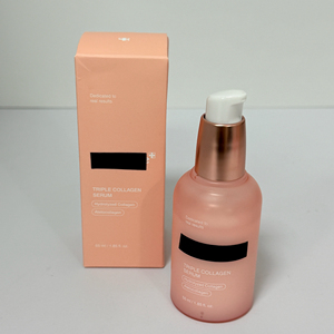 Siero Viso Anti-Età OEM con Collagene Idrolizzato Atelocollagene, Stampa <span class=keywords><strong>Oro</strong></span>, Senza Profumo, Vitamina E per la Pelle - Product Image 1