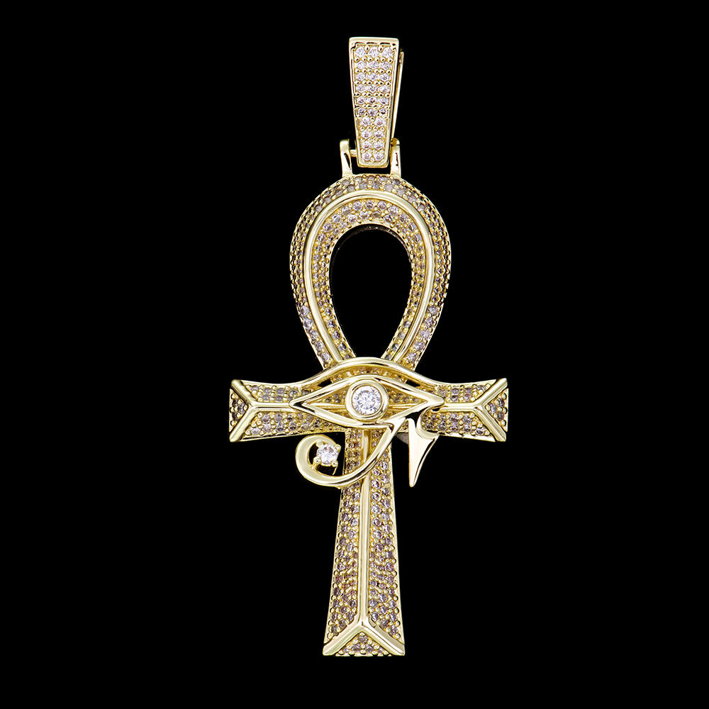 Cross Eye Pendant