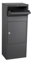 Winland Design moderne résistant aux intempéries grande boîte aux lettres intelligente antivol livraison de colis sécurisée boîte de dépôt pour lettre postale boîte de colis