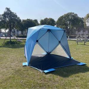 Carpa de Apertura Automática Oxford para una Habitación, Tipo Reforzado Recto, Impermeable, con Cinta Plateada de Fácil Montaje, para Familias, Cuatro Estaciones - Product Image 3