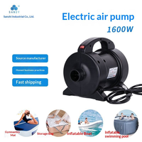 Pompe à air électrique 1600W pour produits gonflables de grande taille et locations événementielles, gonflage et dégonflage rapides