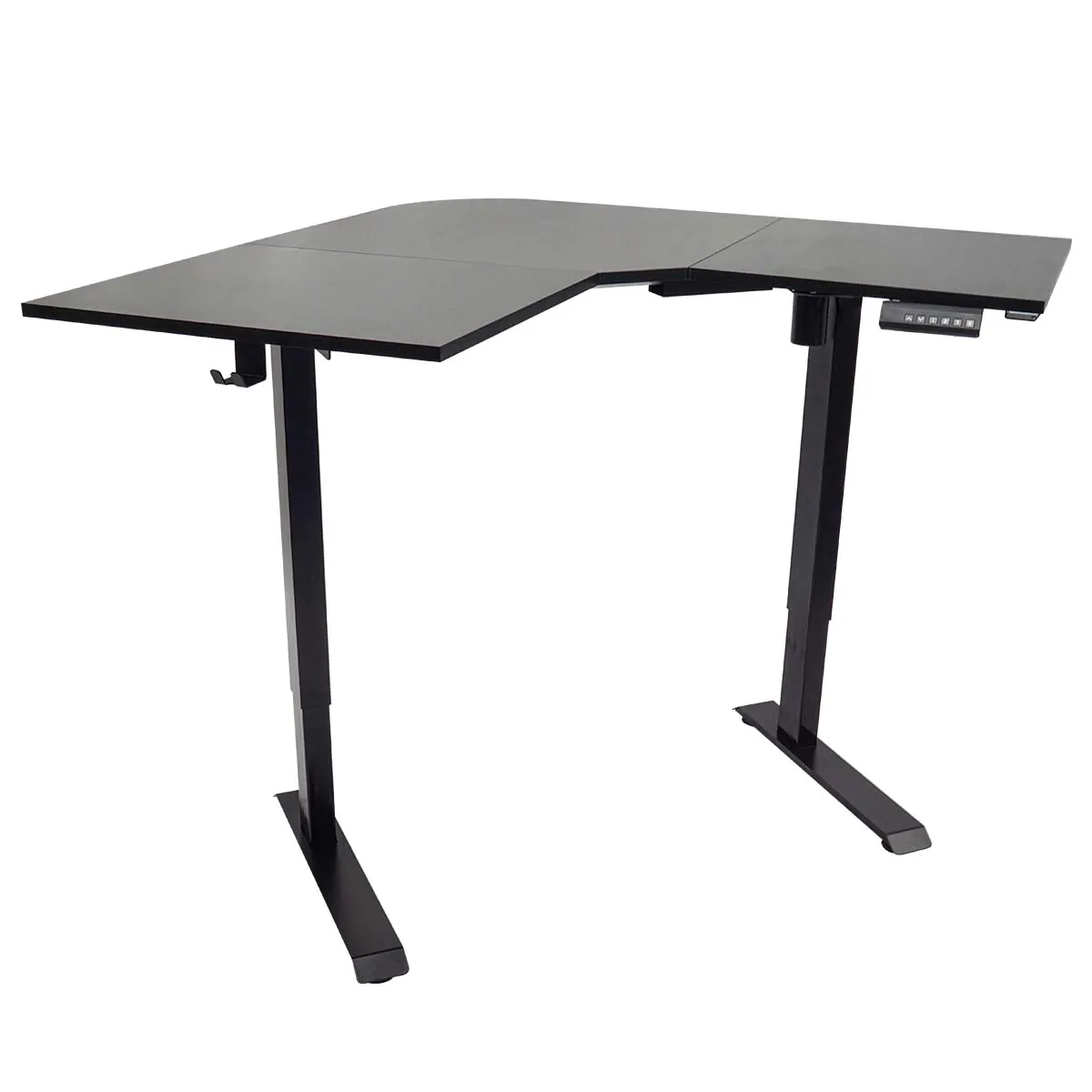 No Holes Standing Corner Desk Adjustable Lifting Modern Boss Desk For Study Column Office Home Height Adjustable Lifting Desk