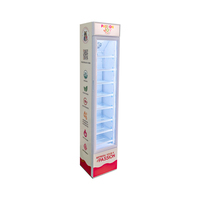 Réfrigérateur vertical MEISDA SC105B 105L à compresseur, pour boissons, avec étagères réglables