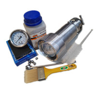 Testeur d'humidité rapide haute précision 20g, norme BS 812, méthode portable au carbure de calcium pour les agrégats de construction