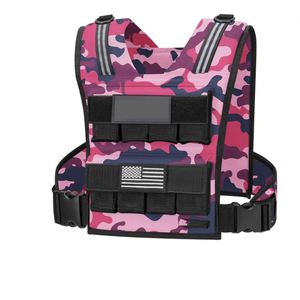 Gilet lesté personnalisé pour hommes et femmes, avec bandes réfléchissantes réglables, idéal pour l'entraînement de force, le jogging, la marche, la course et le fitness - Product Image 1
