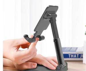 Support fixe miniature personnalisé |   Support réglable pour smartphone et tablette |   Organisateur de bureau promotionnel pour commande en gros - Product Image 6