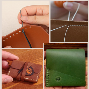 Herramienta de costura <span class=keywords><strong>manual</strong></span> de acero de una sola punta, accesorio de costura, <span class=keywords><strong>agujas</strong></span> de <span class=keywords><strong>cuero</strong></span> hechas a mano - Product Image 6