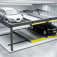 Système de levage vertical intelligent pour stationnement Shin Innovation PSHS25, capacité de charge de 2500 kg, garantie de 2 ans, élévateur de stationnement pour voitures