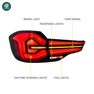 YU GUANG pour <span class=keywords><strong>BMW</strong></span> X3 G08 G01 LCI 2018 2019 2020 2021 feux arrière LED mise à niveau 12V feu arrière jaune clignotants feu Stop indicateur - Product Image 5