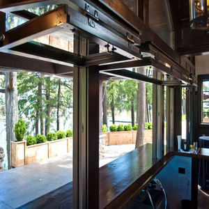 หน้าต่างอลูมิเนียมจอร์เจียพับได้พร้อมกระจกลามิเนตกันเสียงช่วยควบคุมเสียงรบกวนได้อย่างมีประสิทธิภาพในบ้านแคนาดา - Product Image 2