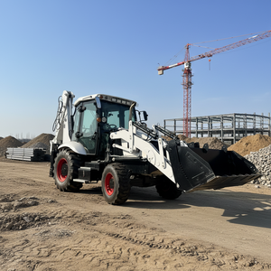 JCB 3CX 4CX CAT 416/420f/430 미니 프론트 백호 로더 KYB 부품 <span class=keywords><strong>2.5</strong></span>톤 적재량 커민스 엔진 2024년형 - Product Image 1