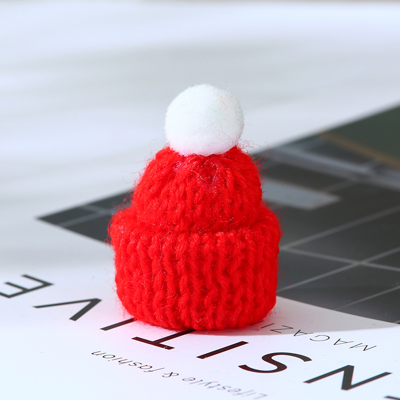 Palla rossa per cappello di Natale