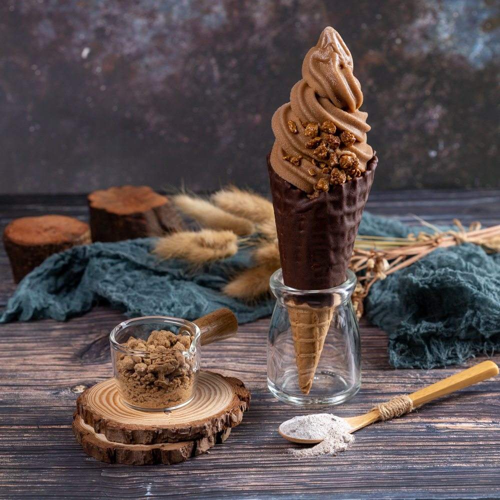 SIGNWIn Ice Cream Ingredients Mix Easy-to-Direct Water Additives 1kg 3kg  Pack Sizes Sugar-Infused Bag Packaging for Business Use