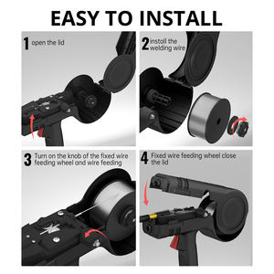 ปืนเชื่อมโลหะแบบหลายฟังก์ชั่น <span class=keywords><strong>MiG</strong></span> gasless, MMA เครื่องเชื่อมแบบหลายฟังก์ชั่น <span class=keywords><strong>mig</strong></span>/mag เชื่อมไฟฉายชนิดช้อนปืนเชื่อม - Product Image 2