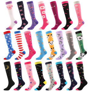 Calcetines de compresión para correr, atléticos, ciclismo, senderismo, esquí - Product Image 1