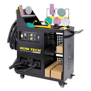 Machine à poncer pour carrosserie de voiture, <span class=keywords><strong>ponceuse</strong></span> excentrique aléatoire, <span class=keywords><strong>aspirateur</strong></span> pneumatique - Product Image 1