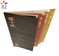 Servicio de Impresión de Libros Personalizados de Fábrica, Encuadernación con Lomo de Cartón, Impresión Offset CMYK de 4/5 Colores, Impresión de Menús, Catálogos, Folletos y Guías