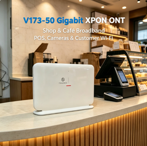 Xinsuhang V173-50 Passerelle principale FTTR GPON ONU Port 2.5G Wi-Fi 6 double bande AX3000 SC UPC Projet <span class=keywords><strong>Fibre</strong></span> ISP - Product Image 2