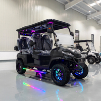 Voiture de golf électrique tout-terrain 60V certifiée CE, puissante, en acier fin, robuste et durable, autonomie de 90 km, buggy de plage classique EEC