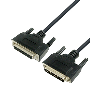 Cable Adaptador D-SUB de 25 Pines Macho-Hembra con Conectores Niquelados y Cubierta de PVC para Pantalla de Monitor (Garantía de 12 Meses) - Product Image 1
