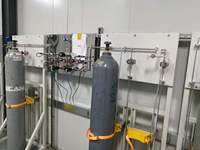 Collecteur automatique de bouteilles de gaz médical à haute pression, nouveau design