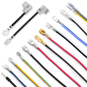Conector de terminal de horquilla aislado hembra de 2.8/4.8/6.3MM con cable - Product Image 1