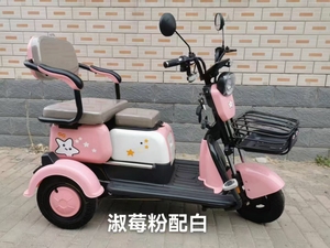 Bicicletas y Triciclos Eléctricos Inteligentes para Adultos con Marco de Acero de 600W, Capacidad de 300-500kg, 3 Velocidades y Cambios Digitales - Product Image 4