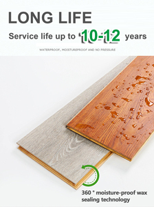 Plancher stratifié 8 mm pour design intérieur et décoration de la maison, système clic, <span class=keywords><strong>flottant</strong></span>, MDF HDF AC3 AC4 - Product Image 4