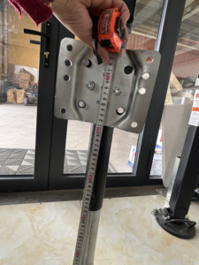CHENWEI Nuovo Supporto Girevole per Perni di Bloccaggio Rimorchio, Portatile, in Acciaio Q235B, Certificato CE ISO TUV, Zincato - Product Image 4