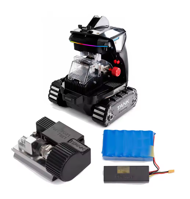 2026 New Automatic Car Key Cutting Machine 2m2 Pro Magic tank Key Cutting Machinary with Battery  F021 Clamp Add House-key Cut
