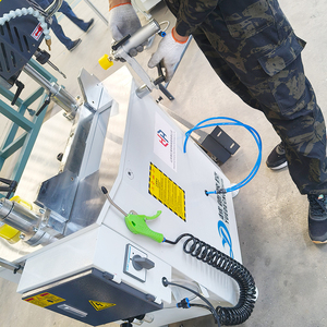 Machine <span class=keywords><strong>de</strong></span> fraisage à grande vitesse pour fenêtres et portes en aluminium avec roulement et moteur 1,1 kW 380 V compatible <span class=keywords><strong>PVC</strong></span>/acier inoxydable - Product Image 5