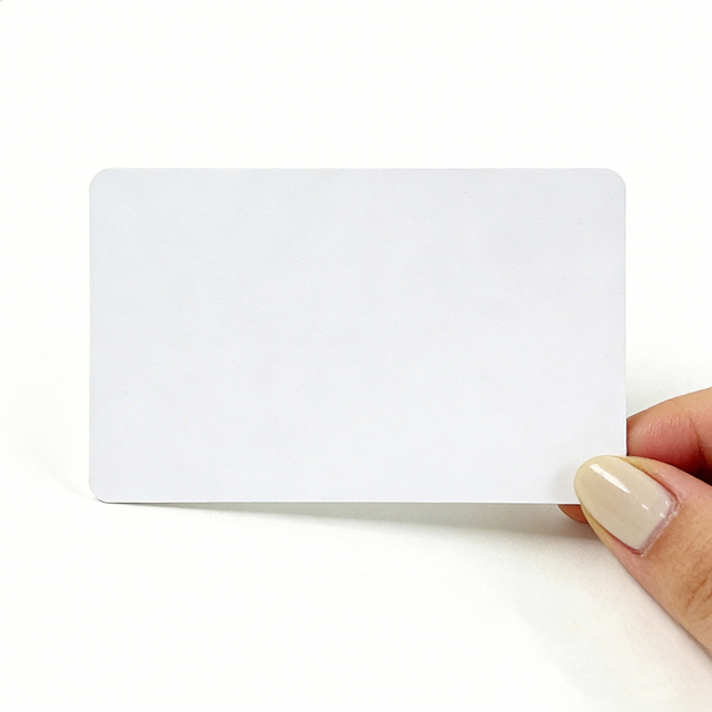 PC Material Logo Laser Printing FM11RF08 Smart IC Chip RFID Pure PC Blank Cards Custom