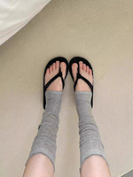 Chaussettes de Pilates et de Yoga Personnalisées à Rayures Verticales, Douces, Respirantes et Absorbantes pour les Pieds