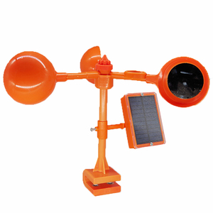 Dispositif réfléchissant de dissuasion d'oiseau alimenté par le vent de lumière clignotante/désorientante pour la protection de votre propriété - Product Image 2